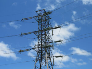 Poste de transmissão de energia