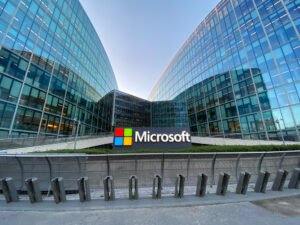 prédio comercial da Microsoft