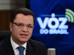 O então ministro da Justiça e Segurança Pública, Anderson Torres